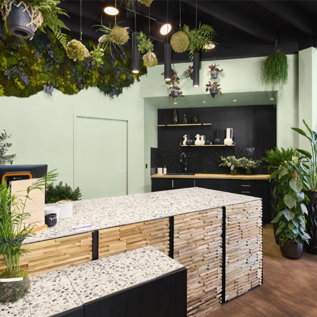 Aménagement d’une boutique de fleurs PACHECO à Nantes